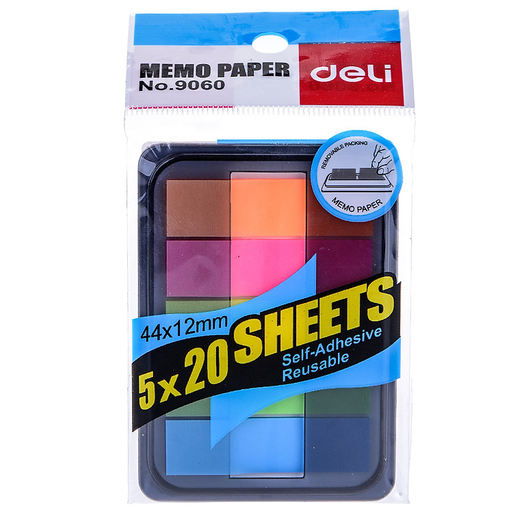 Giấy Note 5 Màu Deli 9060