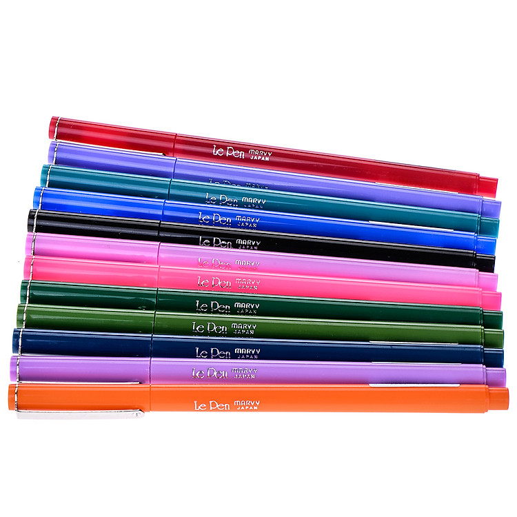 Combo Bút Lông Kim Nhiều Màu Marvy - 4300 (12 Cây)