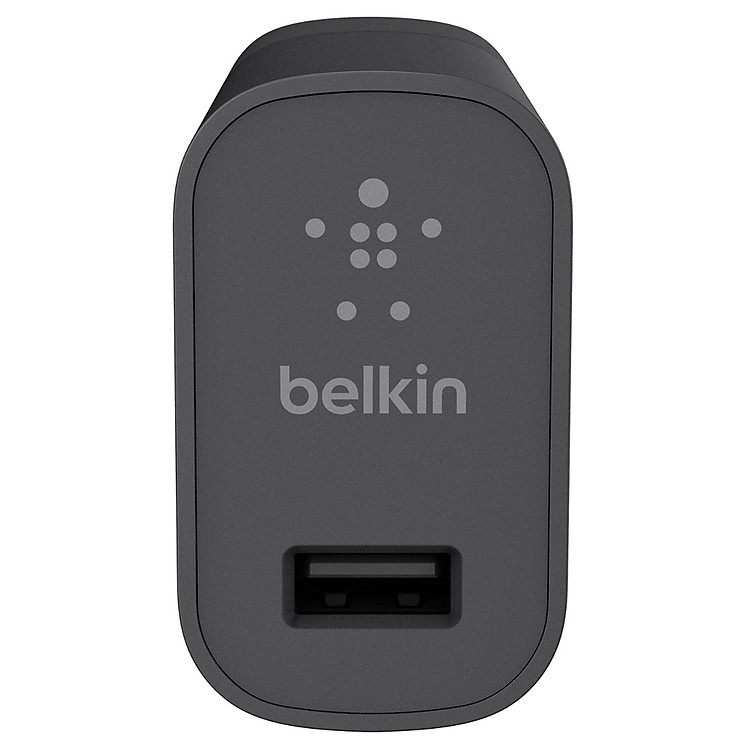 Adapter Sạc Belkin F8M731dqBLK 1 Cổng USB 2.4A - Hàng Chính Hãng