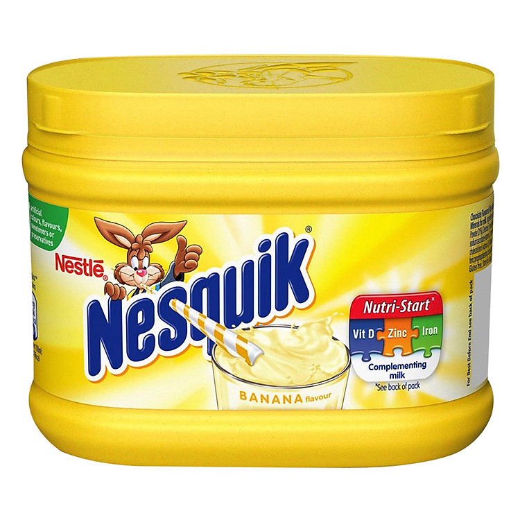 Bột Dinh Dưỡng Nestle Nesquik Hương Chuối (300g)