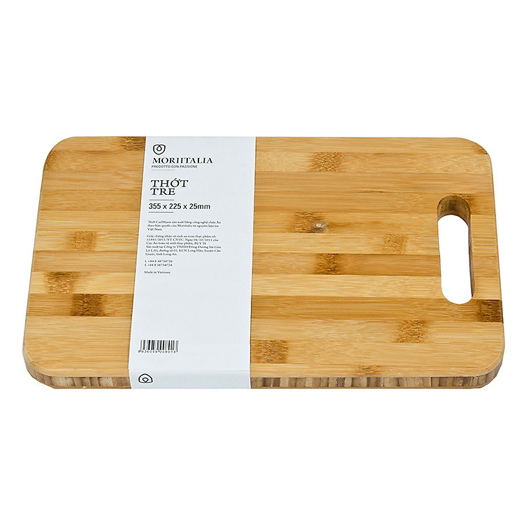 Thớt Tre Moriitalia NB78-M 35.5x22.5x2.5 THOT00008013