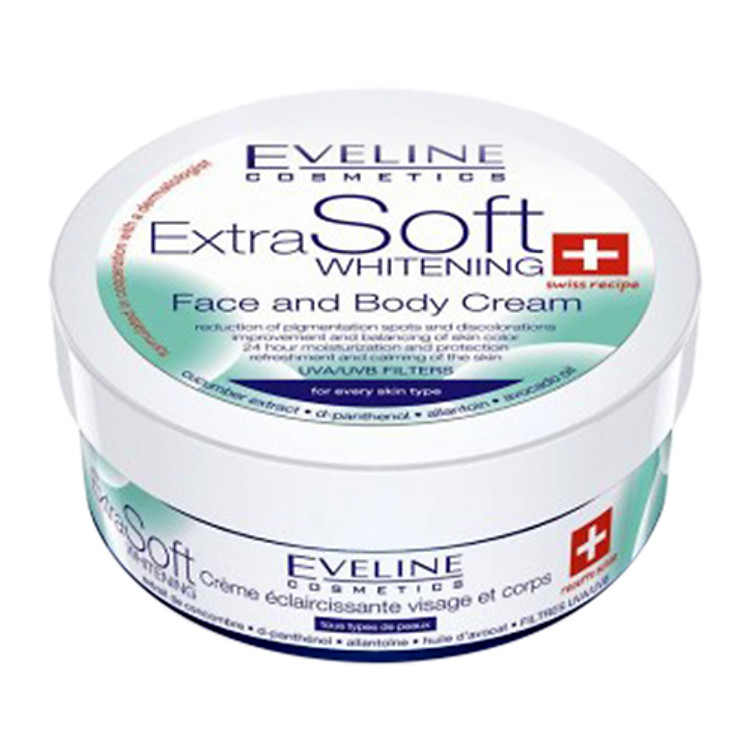 Kem Dưỡng Trắng Da Vùng Mặt Và Toàn Thân Eveline (200ml) - EVEL2944