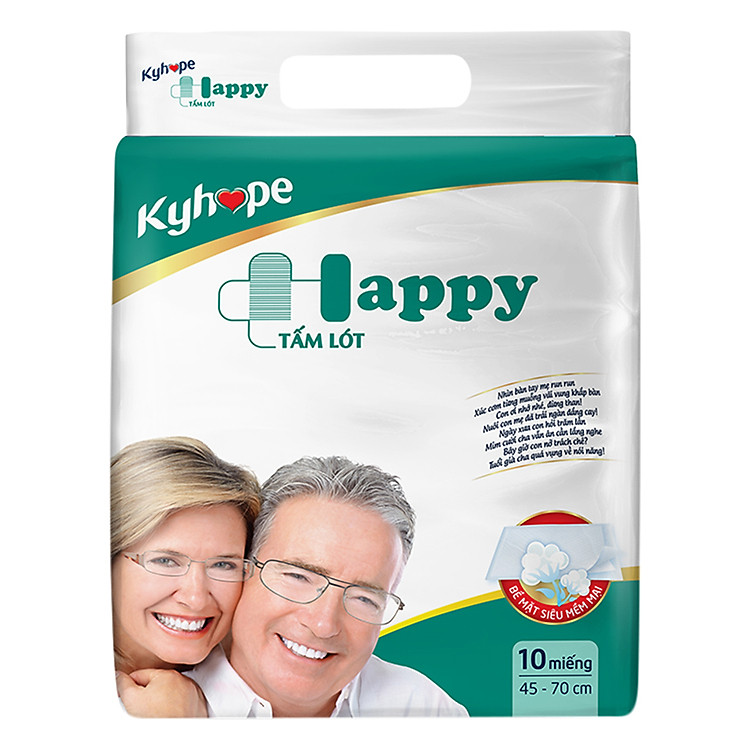 Tấm Lót Kyhope Happy Size M (10 Miếng)