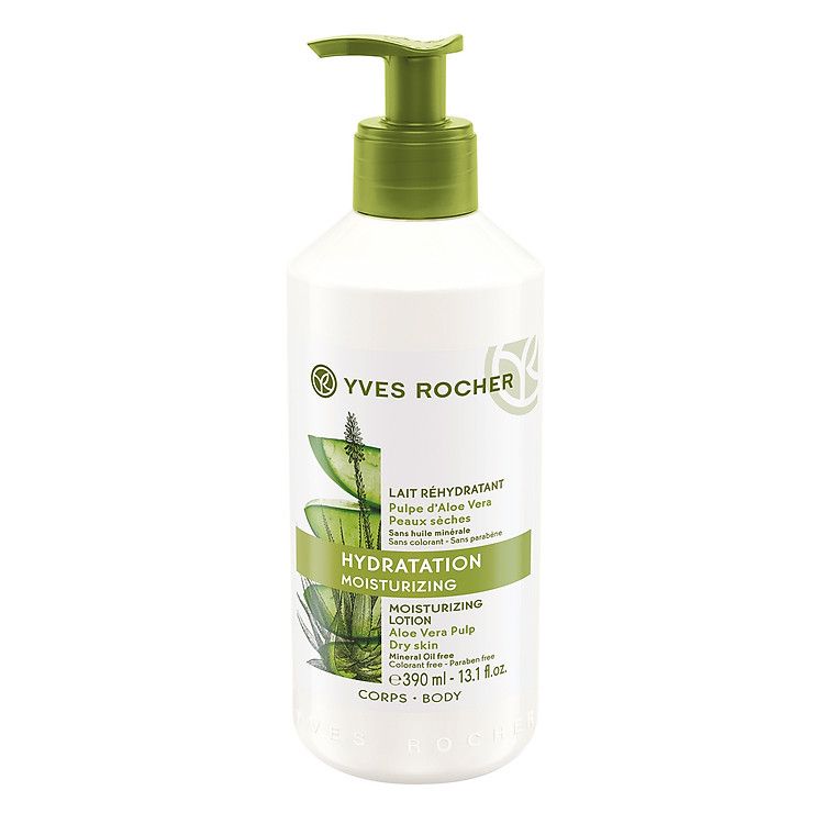 Lotion Dưỡng Ẩm Cho Cơ Thể Tinh Chất Lô Hội Yves Rocher Body Botanical (390ml) - Y118544