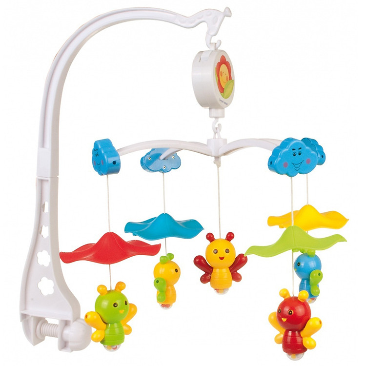 Đồ Treo Nôi Cũi Có Nhạc Canpol - Ong Dưới Ô 75/002