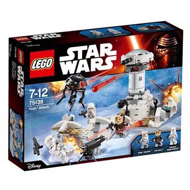 Mô Hình LEGO Star Wars TM - Đại Chiến Trên Hành Tinh Hoth 75138 (233 Mảnh Ghép)