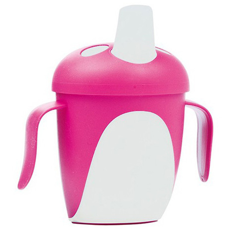 Cốc Tập Uống Canpol Hình Chim Cánh Cụt 76/001 (240ml) - Hồng