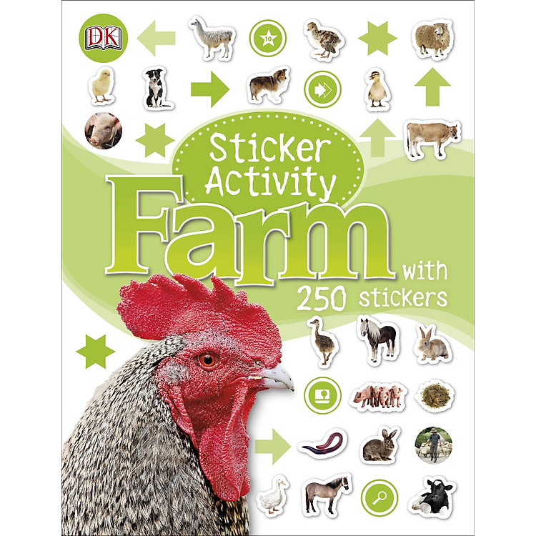 Sách Sticker Activity Farm