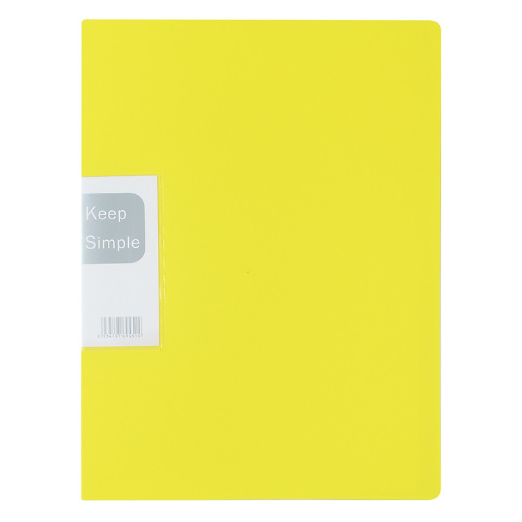 Bìa Nhựa A4 Yp 30 lá – Vàng