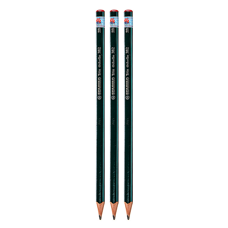 Bút Chì Stabilo PC382-2B (Vỉ 3 Cây)