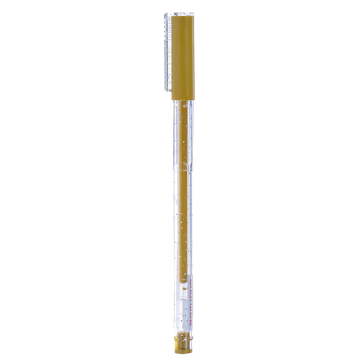 Hộp 12 Cây Bút Bi Nhũ Sik Metallic Vàng