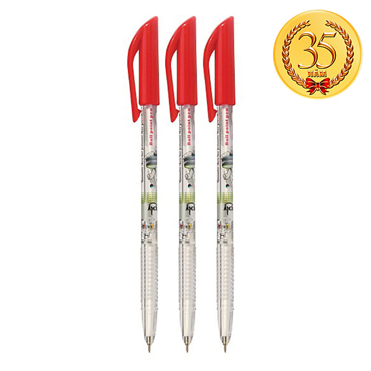Vỉ 3 Bút Bi Thiên Long TL062