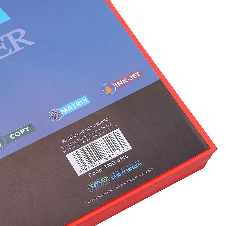 Bìa Giấy A4 Đậm ĐL - Đỏ - Ảnh 3