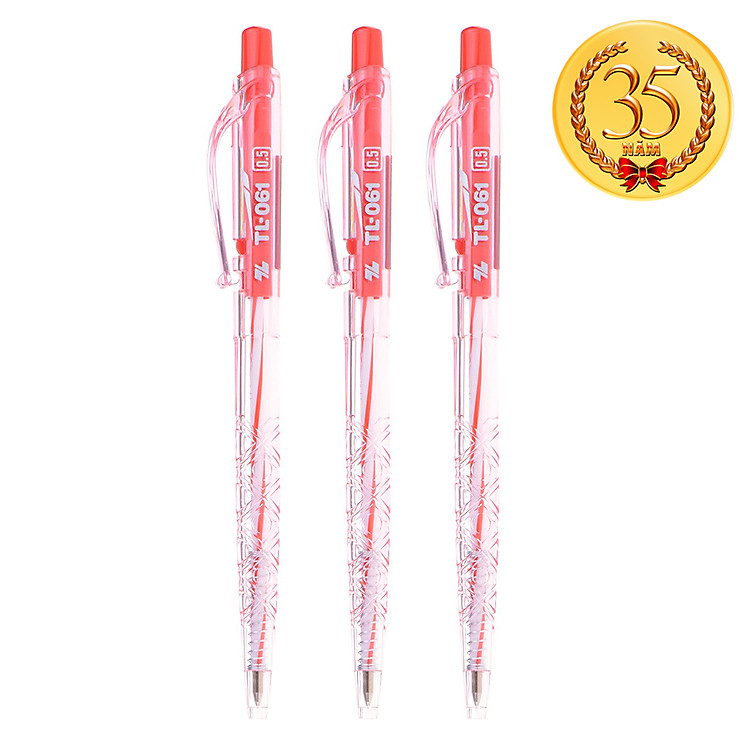 Vỉ 3 Bút Bi Thiên Long TL061