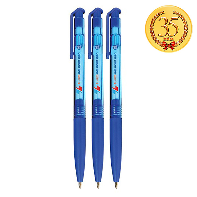 Vỉ 3 Bút Bi Thiên Long TL023