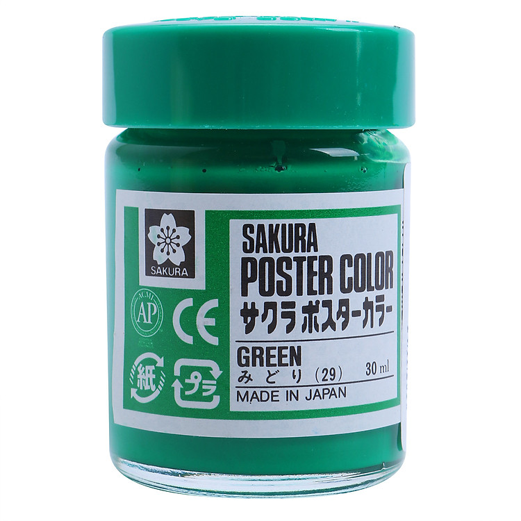 Màu Vẽ Sakura Số 29 - Xanh Lá