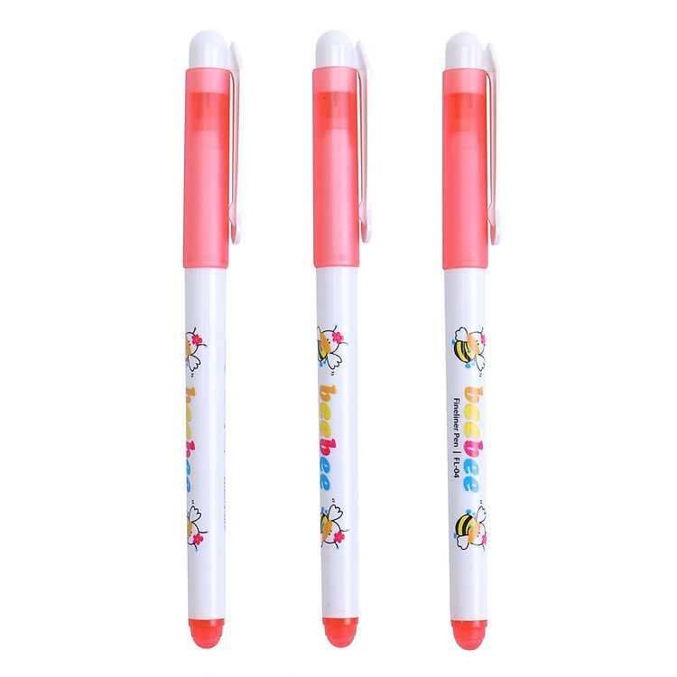 Vỉ 3 Bút Lông Kim Thiên Long FL04 - Beebee