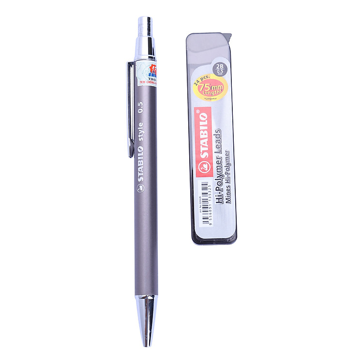 Combo Bút Chì Kim Stabilo MP3235 + Ruột Chì Stabilo PC3206R24-2B - MP3235-CA