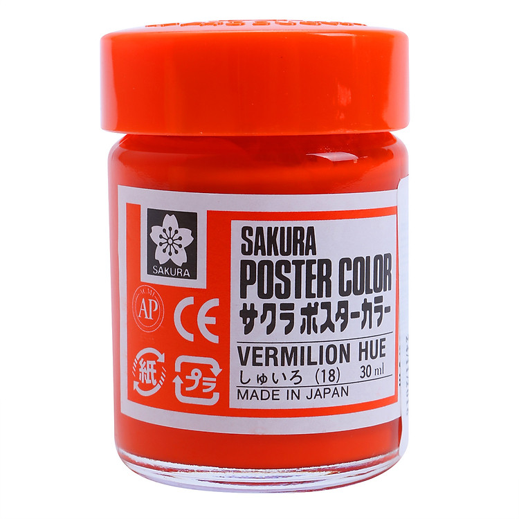 Màu Vẽ Sakura Số 18 - Đỏ Nhạt