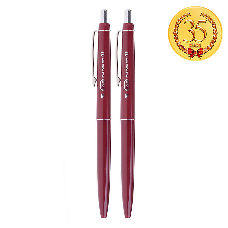 Vỉ 2 Bút Bi Thiên Long TL031