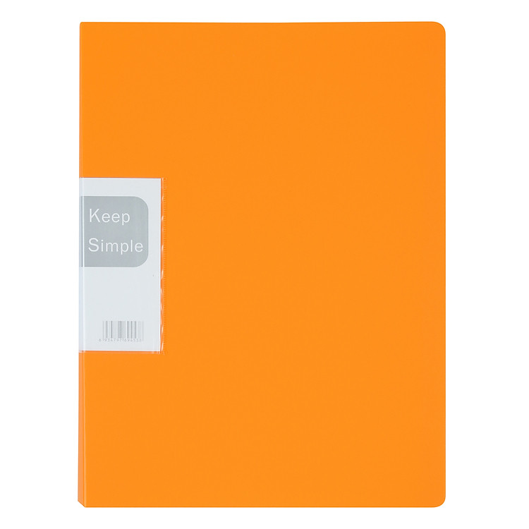 Bìa Nhựa A4 Yp 60 lá (Cam)