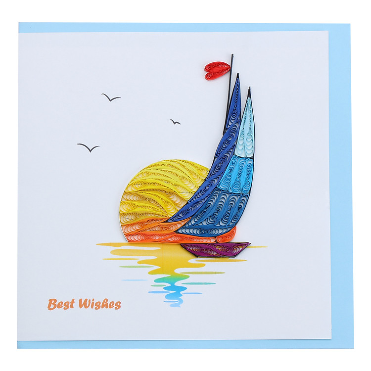 Thiệp Giấy Xoắn Việt Net - Traffic 15x15 VN2NN1150E6NN