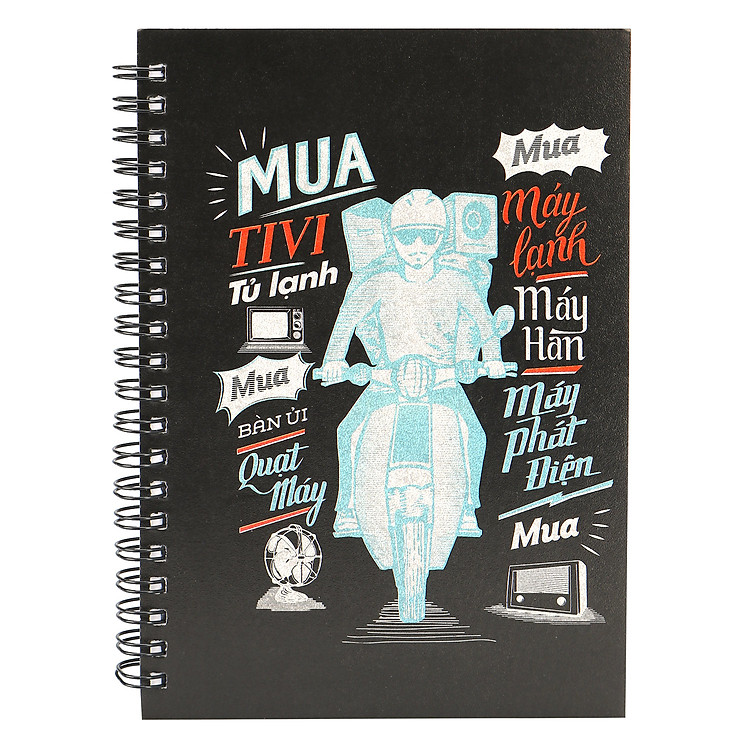 Sổ Lò Xo Tiếng Rao - Mua Tivi