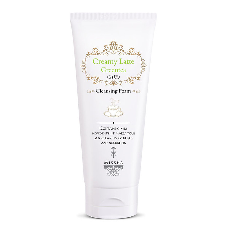Sữa Rửa Mặt Missha Creamy Green Tea Latte Cleansing Foam M7877