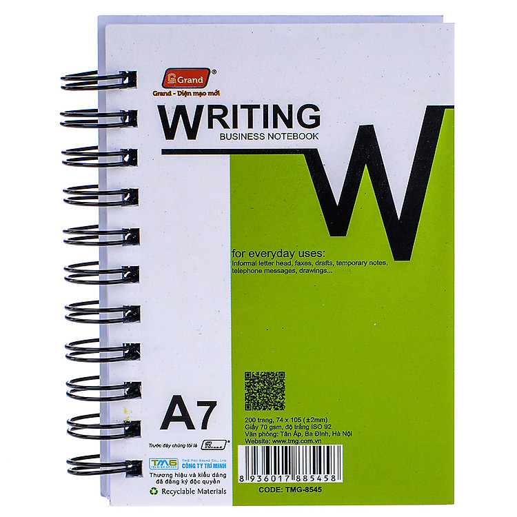 Sổ Grand A7 Dày