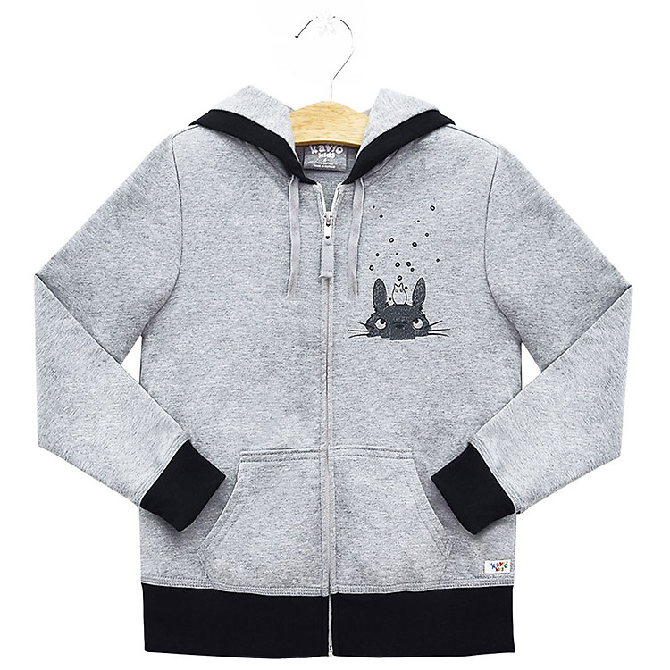Áo Khoác Totoro Bé Trai Kavio Kids BF40-N2 - Xám