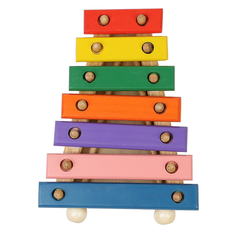 Đồ Chơi Gỗ Mô Hình Vietoys Đàn Xylophone 7 Thanh VT3P-0047