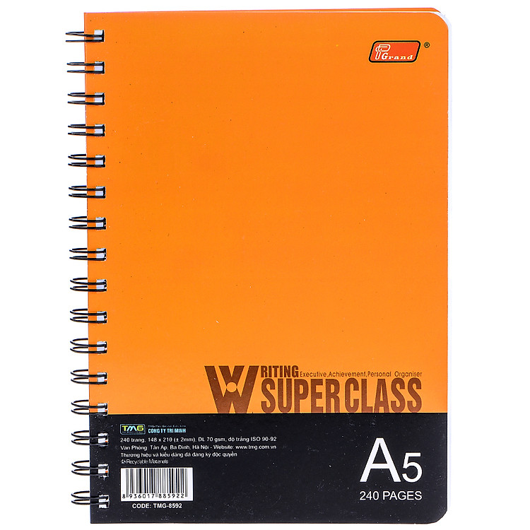 Sổ Lò Xo Grand A5 (240 trang) - Ảnh 5