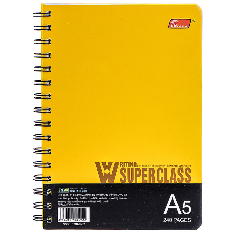 Sổ Lò Xo Grand A5 (240 trang) - Ảnh 7