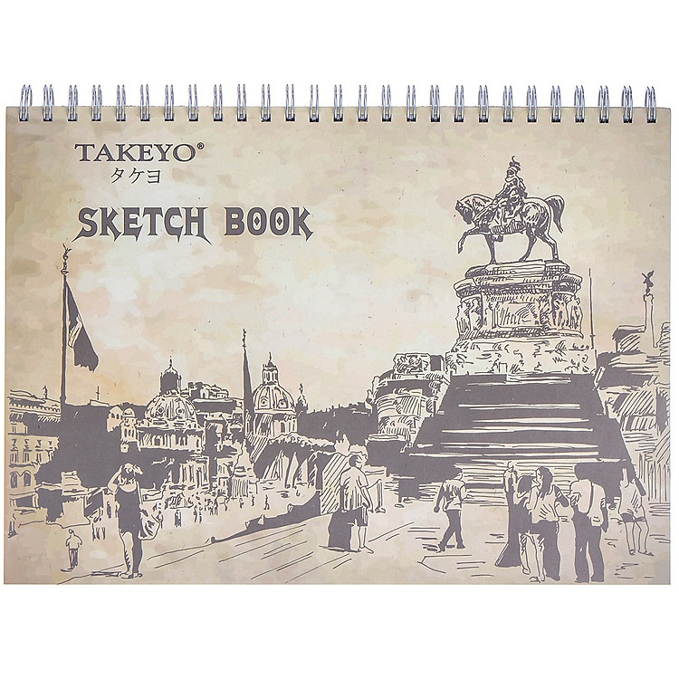 Tập Vẽ Lò Xo Takeyo B4 (50 tờ) - Ảnh 3