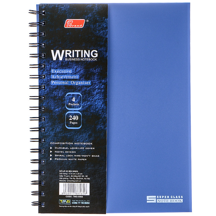 Sổ Lò Xo Grand B5 (240 trang) - Ảnh 2
