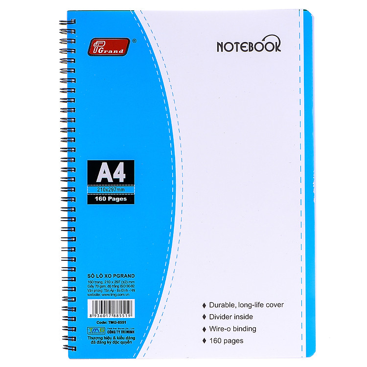 Sổ Lò Xo Grand A4 (160 trang) - Ảnh 3