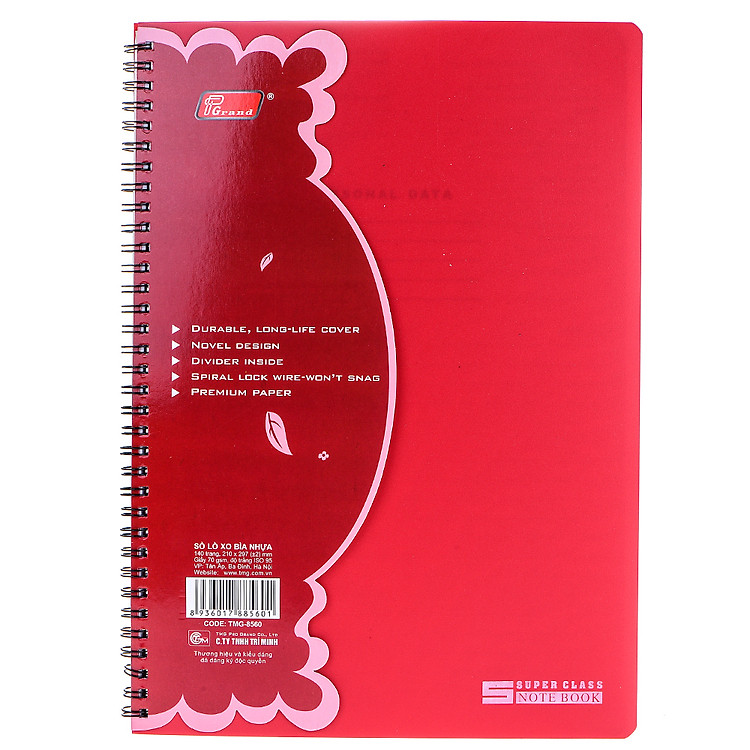 Sổ Lò Xo Phân Trang Grand A4 - Ảnh 2