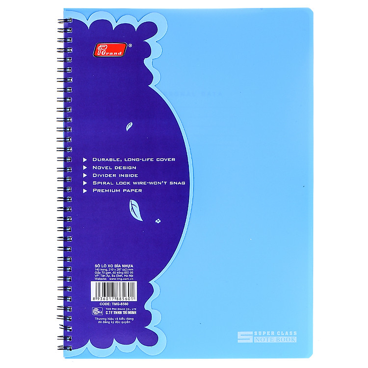 Sổ Lò Xo Phân Trang Grand A4 - Ảnh 3