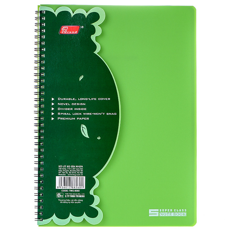 Sổ Lò Xo Phân Trang Grand A4 - Ảnh 4