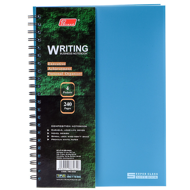 Sổ Lò Xo Grand A4 (240 trang) - Ảnh 2