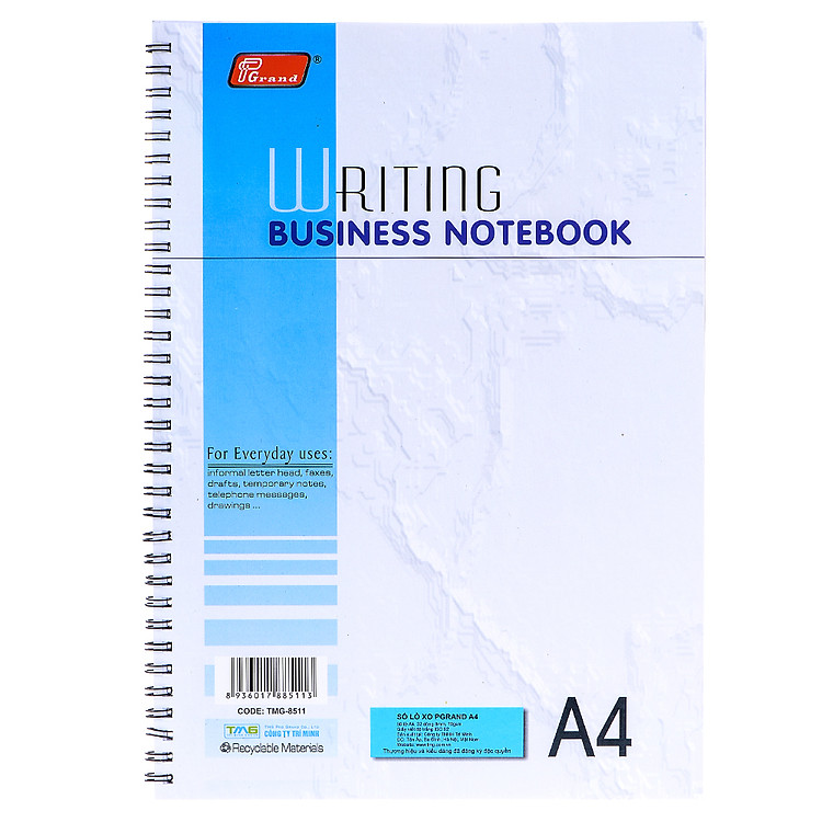 Sổ Grand A4 Mỏng