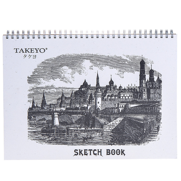 Tập Vẽ Lò Xo Takeyo A3 (50 tờ) - Ảnh 5