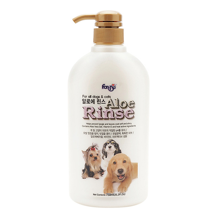 Dầu Xả Cho Thú Cưng Chiết Xuất Nha Đam Forcans 750ml