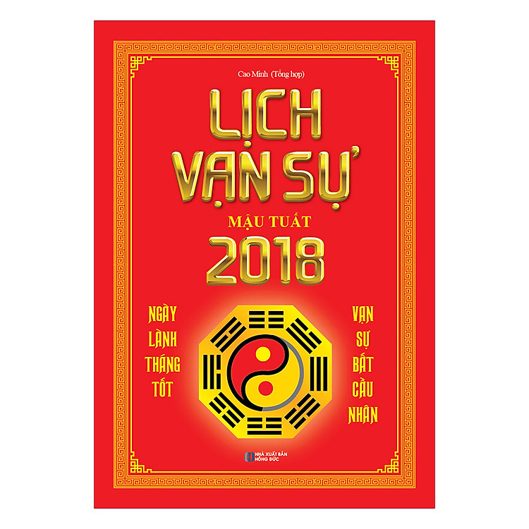 Sách Lịch Vạn Sự 2018