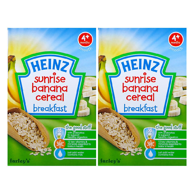 Combo 2 Hộp Ngũ Cốc Chuối Heinz (125g)