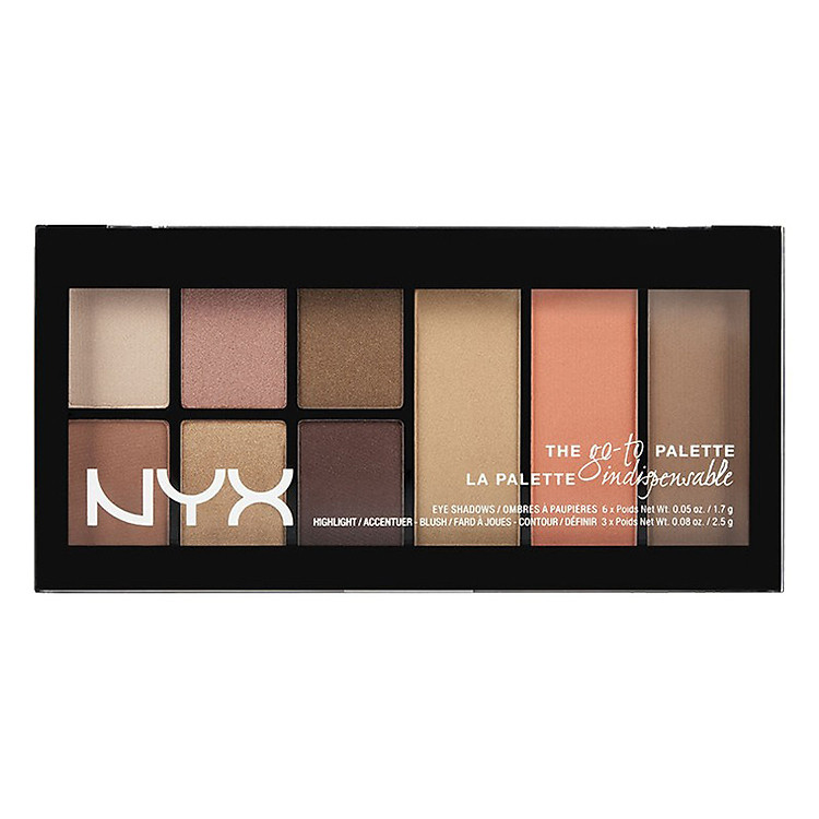 Bộ Trang Điểm NYX Professional Makeup Go-To Palette (18g)