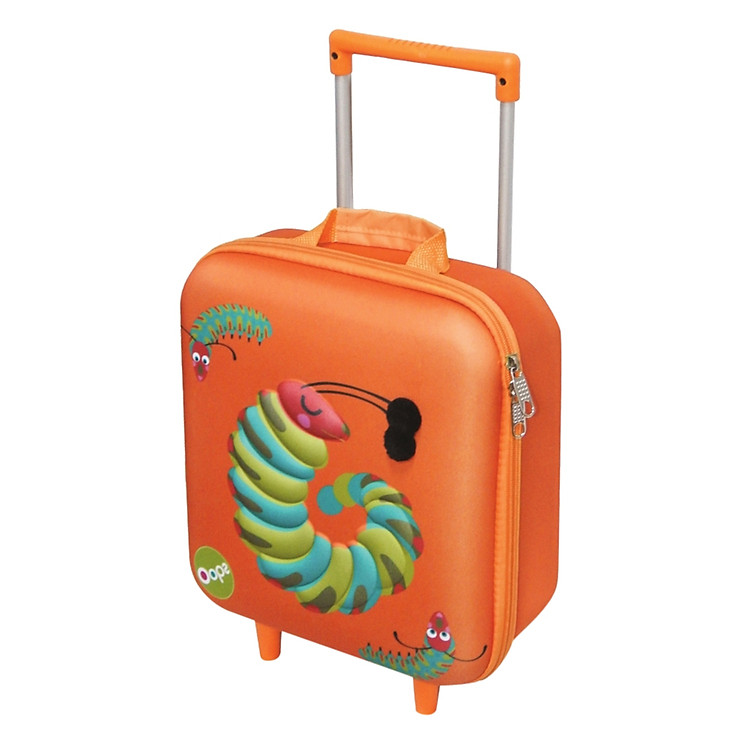 Vali Kéo Siêu Nhẹ Mini 3D OOPS Hình Chú Sâu 31008.34