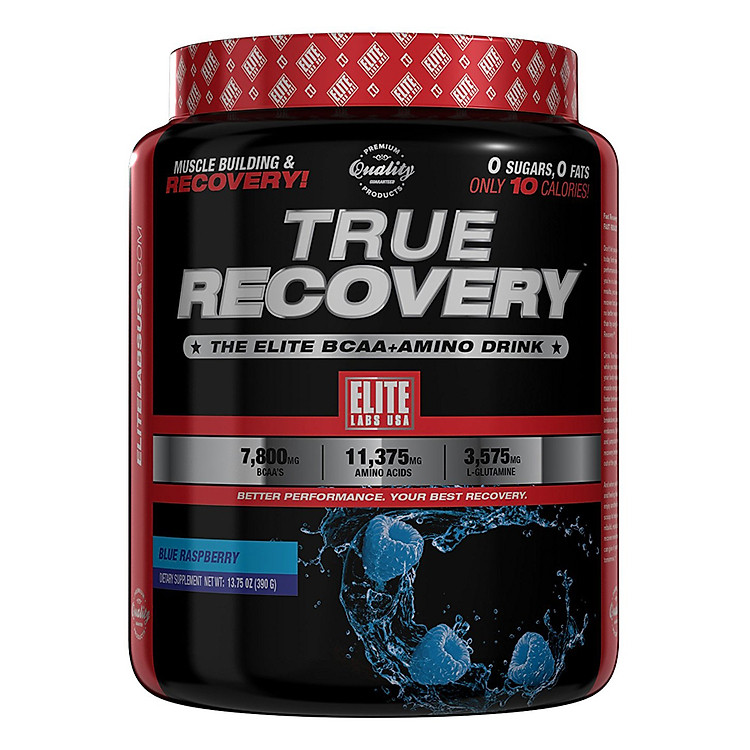 Thức uống phục hồi cơ bắp True Recovery Elite Labs USA - Cung cấp điện giải phục hồi năng lượng nhanh chóng