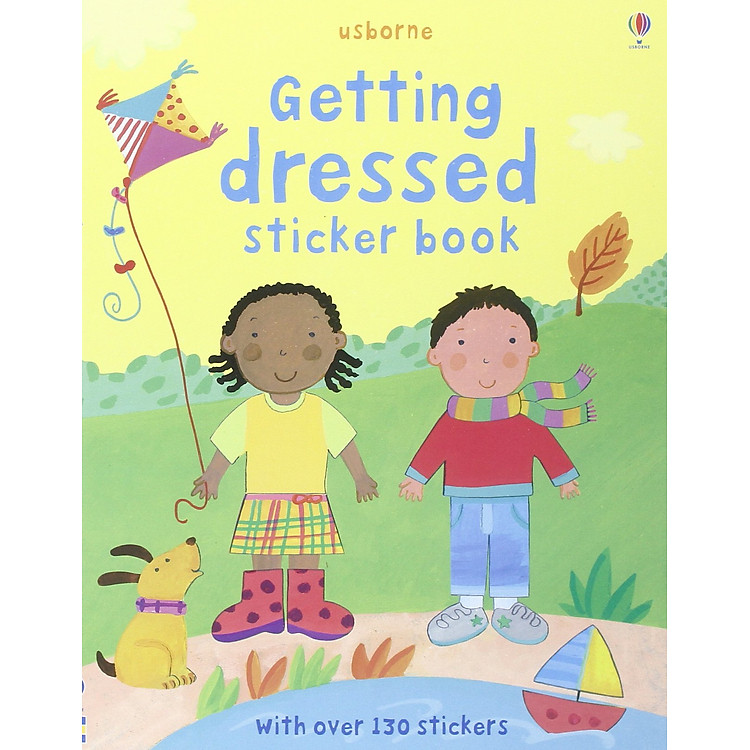 Sách Usborne Getting dressed