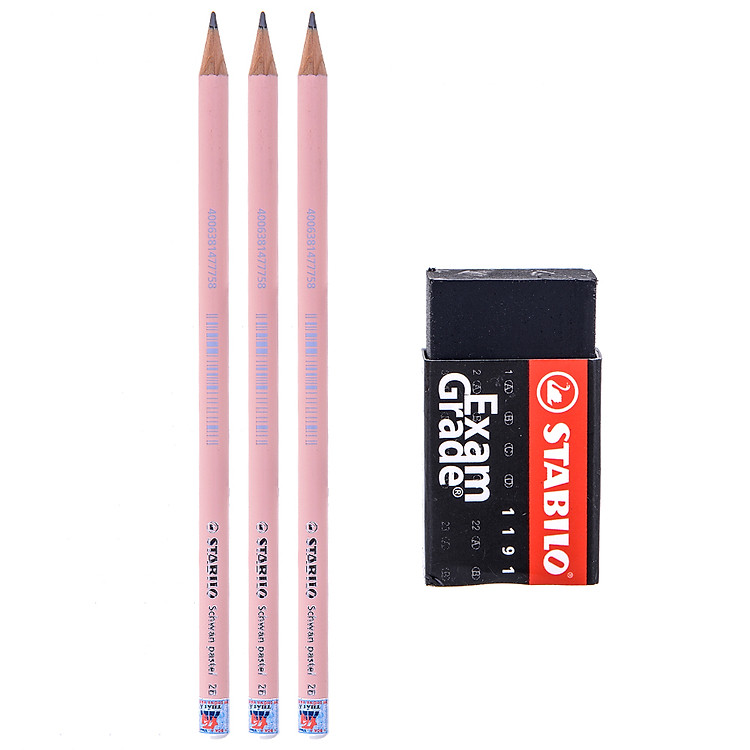 Combo Stabilo PC421-2B X3 + ER191E - PC421B-C3